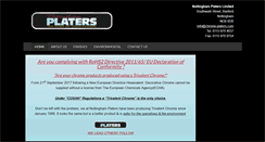 Desktop Screenshot of chrome-platers.com